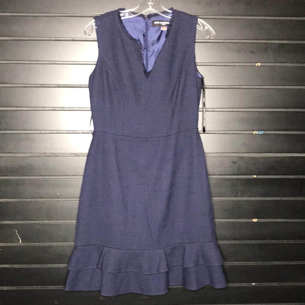 Karl Lagerfeld Navy Blue Dress